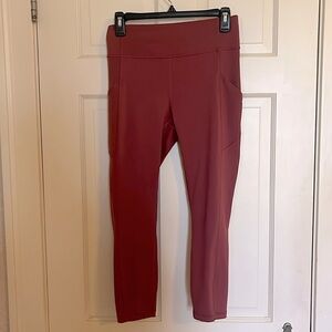 lululemon Align High Rise 23” Crop Leggings with Pockets ~ Size 8 ~ Dusty Rose